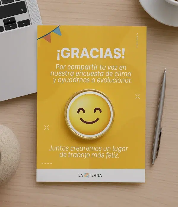 Tarjeta de agradecimiento