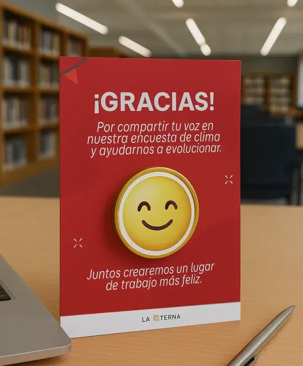 Tarjeta de agradecimiento