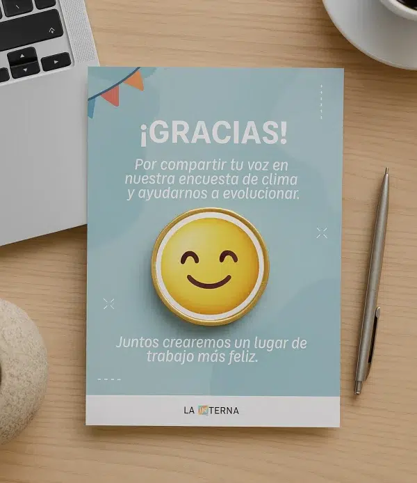 Tarjeta de agradecimiento